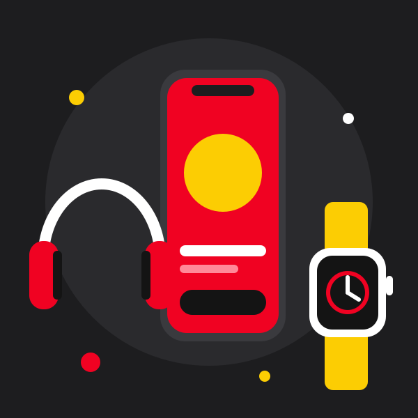 Gadgets category illustration